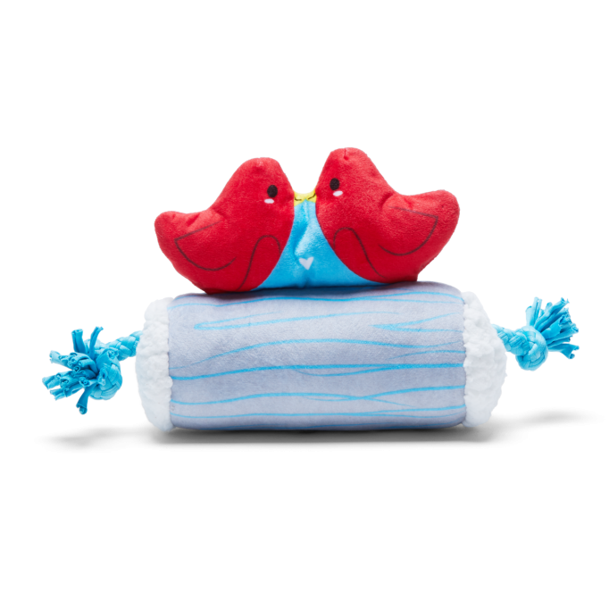 Lovedbirds on a Log